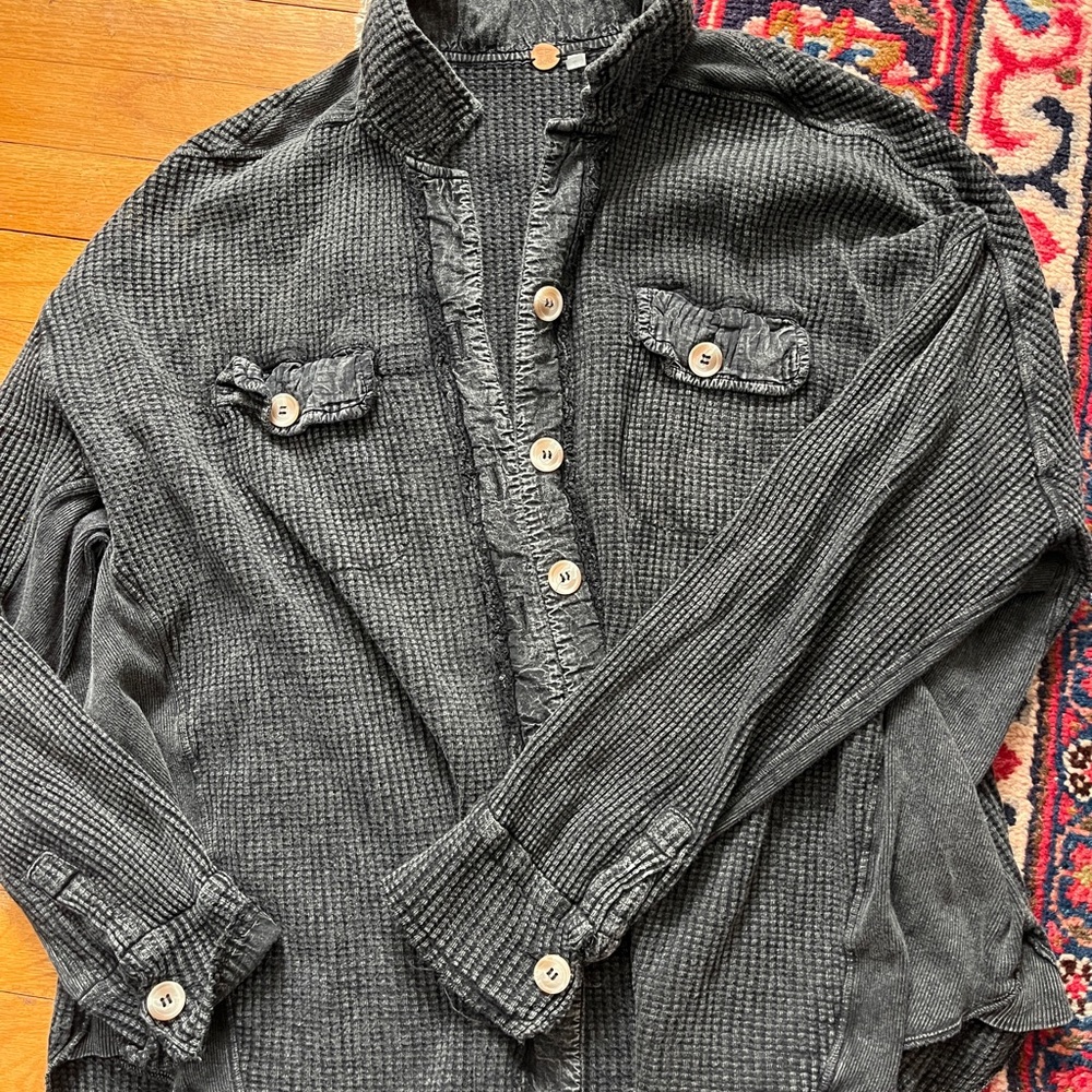 Black Free People One Scout Jacket